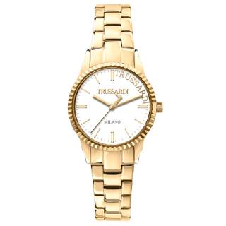 ΡΟΛΟΙ TRUSSARDI  R2453144504 TRUSSARDI T-Bent Gold Stainless Steel Bracelet