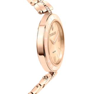 ΡΟΛΟΙ TRUSSARDI R2453145509 TRUSSARDI T-Shiny Crystals Rose Gold Stainless Steel Bracelet