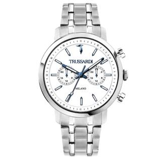 ΡΟΛΟΙ TRUSSARDI  R2453147004 TRUSSARDI T-Couple Silver Stainless Steel Bracelet