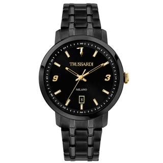 ΡΟΛΟΙ TRUSSARDI R2453147009 TRUSSARDI T-Couple Black Stainless steel Bracelet Gift Set