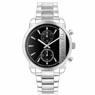 ΡΟΛΟΙ TRUSSARDI R2453154002 TRUSSARDI T-City  Silver Stainless Steel Bracelet