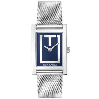 ΡΟΛΟΙ TRUSSARDI  R2453155005 TRUSSARDI T-Strict Silver Metallic Bracelet