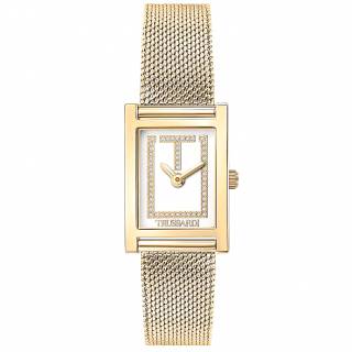 ΡΟΛΟΙ TRUSSARDI R2453155502 TRUSSARDI T-Strict  Gold Stainless Steel Bracelet