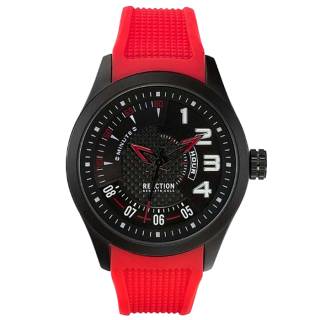 Ρολόι REACTION KENNETH COLE RK50808005 REACTION KENNETH COLE Sport Red Silicone Strap