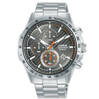 ΡΟΛΟΙ LORUS  RM395HX9 LORUS SPORTS Chronograph Silver Stainless Steel Bracelet