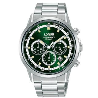 ΡΟΛΟΙ LORUS  RT393JX9 LORUS SPORTS Chronograph Silver Stainless Steel Bracelet