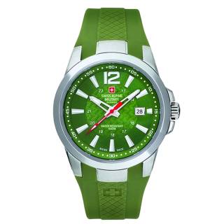 ΡΟΛΟΙ SWISS ALPINE MILITARY SAM7058.1838 SWISS ALPINE MILITARY Combat Air Green Rubber Strap