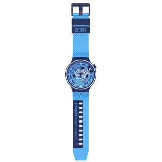 ΡΟΛΟΙ SWATCH SB01N101 SWATCH Big Bold Second Home Two Tone Silicone Strap Gift Set