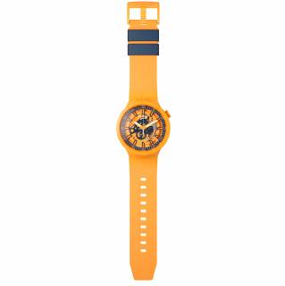 ΡΟΛΟΙ SWATCH  SB01O101 SWATCH Big Bold Fresh Orange Orange Silicone Strap