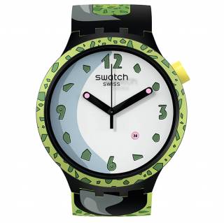 ΡΟΛΟΙ SWATCH SB01Z401 SWATCH Cell X Swatch Multicolor Silicone Strap