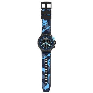 ΡΟΛΟΙ SWATCH SB02B408 SWATCH Big Bold Escapeocean Camo Silicone Strap