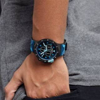 ΡΟΛΟΙ SWATCH SB02B408 SWATCH Big Bold Escapeocean Camo Silicone Strap