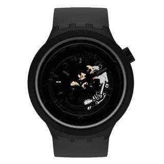 ΡΟΛΟΙ SWATCH SB03B100 SWATCH Big Bold C-Black Bio-sourced Strap