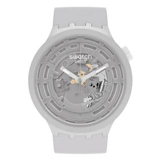 ΡΟΛΟΙ SWATCH SB03M100 SWATCH Big Bold C-Grey Bio-sourced Strap