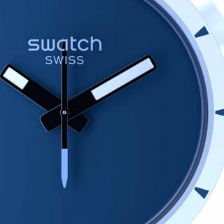 ΡΟΛΟΙ SWATCH  SB03N102 SWATCH Lost In The Arctic Light Blue  Silicone Strap