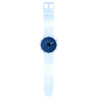 ΡΟΛΟΙ SWATCH  SB03N102 SWATCH Lost In The Arctic Light Blue  Silicone Strap