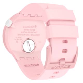 ΡΟΛΟΙ SWATCH SB03P100 SWATCH Big Bold C-Pink Bio-sourced Strap