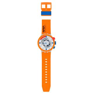 ΡΟΛΟΙ SWATCH SB04Z401 SWATCH Launch Orange Silicone Strap