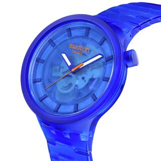 ΡΟΛΟΙ SWATCH SB05N116 SWATCH Big Bold Colors Of Joy Blue Biosourced Bracelet