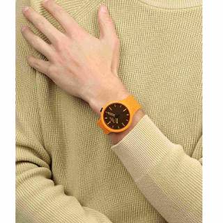 ΡΟΛΟΙ SWATCH SB05O102 SWATCH Essentials Big Bold Crushing Orange Silicone Strap