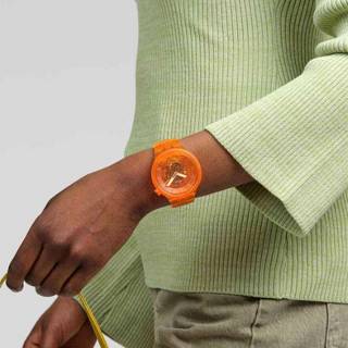 ΡΟΛΟΙ SWATCH SB05O103 SWATCH Big Bold Colors Of Joy Orange Biosourced Bracelet