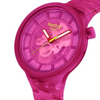 ΡΟΛΟΙ SWATCH SB05P102 SWATCH Big Bold Colors Of Joy Pink Biosourced Bracelet