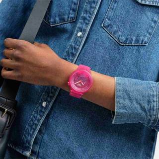 ΡΟΛΟΙ SWATCH SB05P102 SWATCH Big Bold Colors Of Joy Pink Biosourced Bracelet