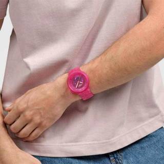 ΡΟΛΟΙ SWATCH SB05P102 SWATCH Big Bold Colors Of Joy Pink Biosourced Bracelet