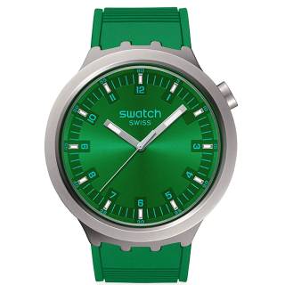 ΡΟΛΟΙ SWATCH SB07S101 SWATCH Forest Face Green Rubber Strap