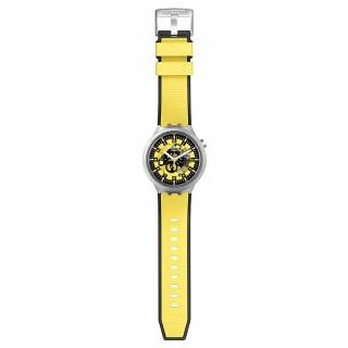 ΡΟΛΟΙ SWATCH  SB07S109 SWATCH Bolden Yellow Two Tone Silicone Strap