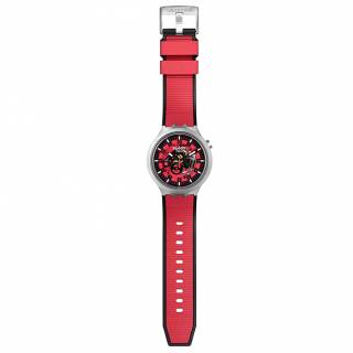 ΡΟΛΟΙ SWATCH  SB07S110 SWATCH Red Juicy Two Tone Silicone Strap