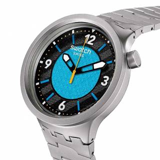 ΡΟΛΟΙ SWATCH  SB07S116G SWATCH Power Of Nature Frostbloom Silver Stainless Steel Bracelet