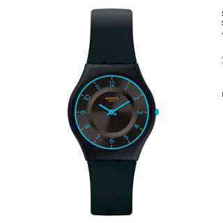 ΡΟΛΟΙ SWATCH    SFB147 SWATCH Troposphere Black Silicone Strap