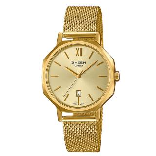 ΡΟΛΟΙ  CASIO  SHE-4554GM-9AUEF CASIO SHEEN Gold Stainless Steel Bracelet