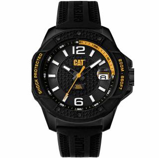 ΡΟΛΟΙ CATERPILLAR  SJ16121137 CATERPILLAR Shockmaster Evo Black Silicone Strap