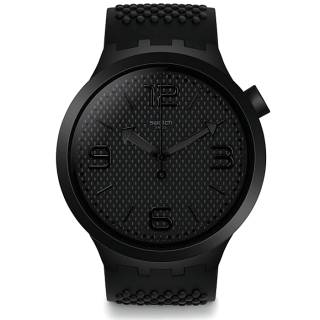 ΡΟΛΟΙ SWATCH SO27B100 SWATCH BBBLACK Silicone Strap