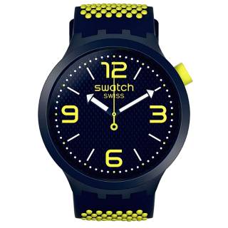 ΡΟΛΟΙ SWATCH SO27N102 SWATCH BBNEON Two Tone Silicone Strap