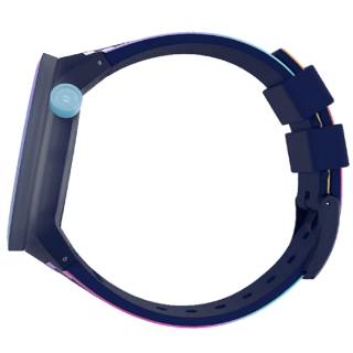 ΡΟΛΟΙ SWATCH SO27N112 SWATCH Big Bold Rainbow Win The Night Blue Silicone Strap