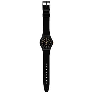 ΡΟΛΟΙ SWATCH  SO28B113 SWATCH Classic Golden Tac Black Biosourced Strap