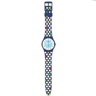 ΡΟΛΟΙ SWATCH  SO28N115 SWATCH Spots Of Joy Multicolor Silicone Strap