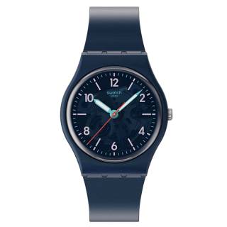 ΡΟΛΟΙ SWATCH  SO28N118 SWATCH Essentials Time To Teal Blue Biosourced Strap