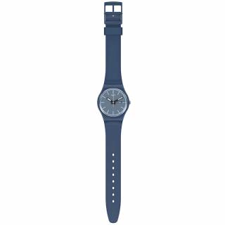 ΡΟΛΟΙ SWATCH  SO28N701 SWATCH Knock Nap Blue Silicone Strap