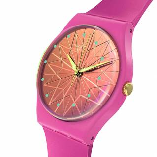 ΡΟΛΟΙ SWATCH  SO28P110 SWATCH Fantastic Fuchsia Fuchsia Silicone Strap