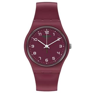 ΡΟΛΟΙ SWATCH SO28R103 SWATCH Gents Wela Bordeaux Plastic Strap