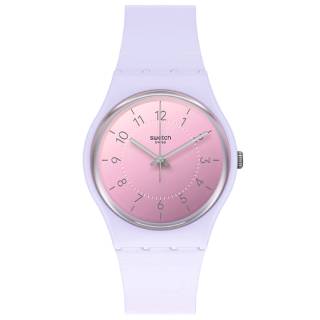 ΡΟΛΟΙ SWATCH SO28V100 SWATCH Gents Comfy Boost Lilac Bio-Sourced Material Strap