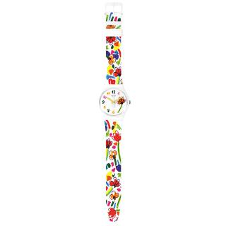 ΡΟΛΟΙ SWATCH   SO28W108 SWATCH Flowerz Multicolor Silicone Strap