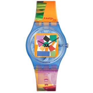 ΡΟΛΟΙ SWATCH SO28Z127 SWATCH X Tate Gallery The Snail by Henri Matisse