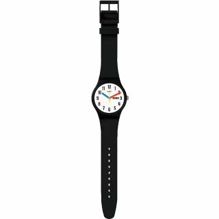 ΡΟΛΟΙ SWATCH  SO29B705 SWATCH Bau Elementary Black Biosourced Strap