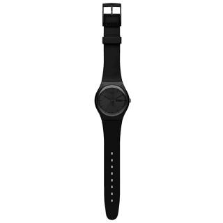 ΡΟΛΟΙ SWATCH  SO29B706 SWATCH New Gent Black Rebel Black Biosourced Strap