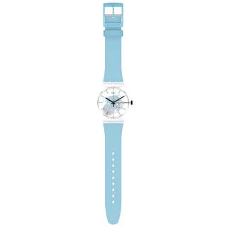 ΡΟΛΟΙ SWATCH  SO29K105 SWATCH Blue Daze Blue Silicone Strap